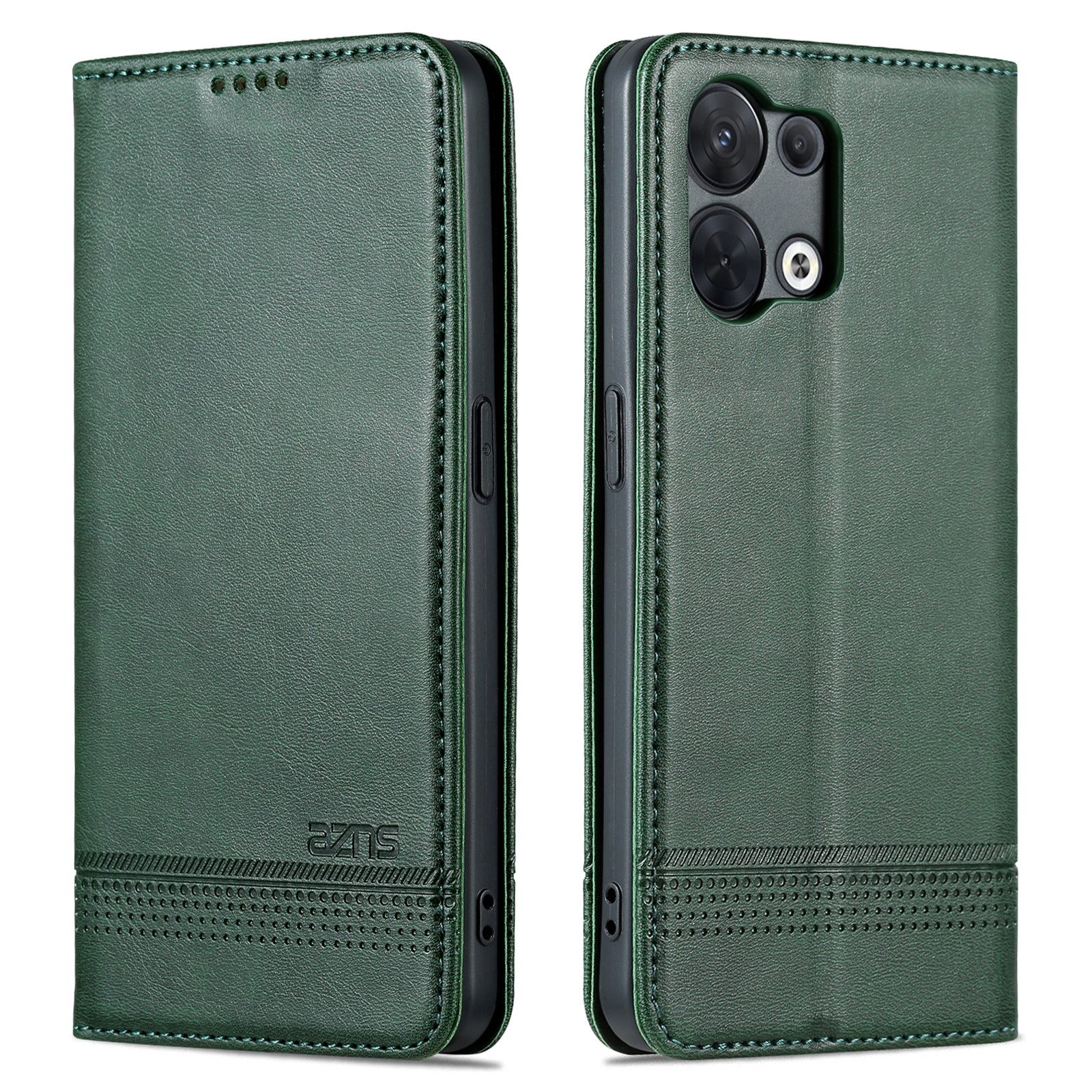 AZNS For Oppo Reno9 5G Reno9 Pro 5G Cowhide Texture Phone Case Shockproof Stand Wallet PU Leather Magnetic Auto-absorbed Folio Flip Phone Cover AZNS For Oppo Reno9 5G Reno9 Pro 5G Cowhide Texture Phone Case Shockproof Stand Wallet PU Leather Magnetic Auto-absorbed Folio Flip Phone Cover